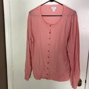 Old Navy pink XL lightweight cardigan